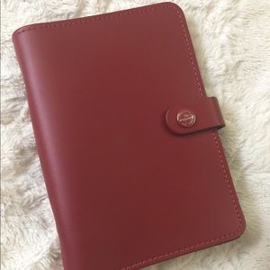 Filofax Original in Pillar box Red personal size